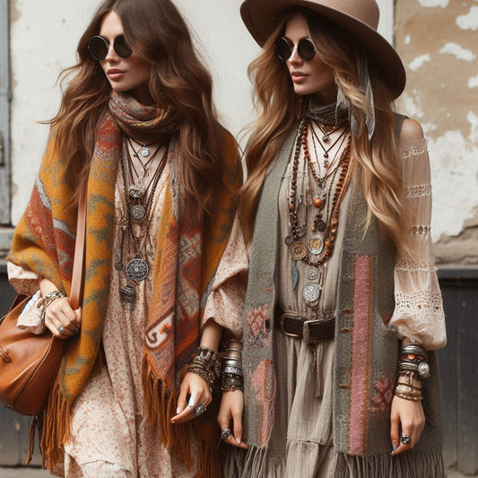 Boho Chic: Dale a tu Estilo un Toque Bohemio y Sofisticado con Pashminas y Más